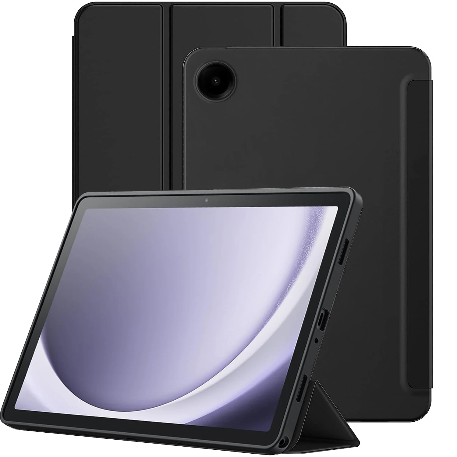 For Samsung Galaxy Tab A11 Plus 8.7 11 inch / A9 Plus 8.7 11 '' 2023 Tri-fold Start Case Flip Magnetic Stand PU Leather Cover