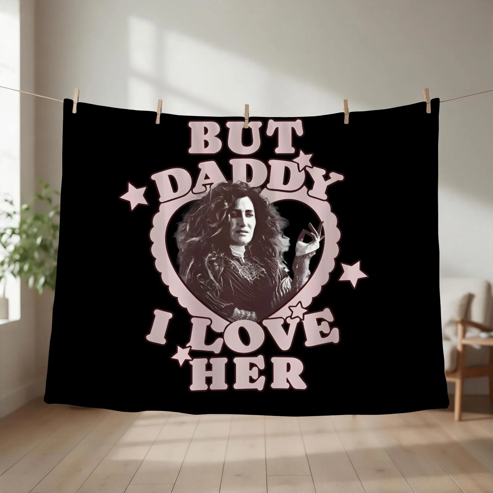 But daddy i love her Kathryn Hahn as Agatha Throw Blanket Bed Fashionable Soft Plush For Baby Blankets