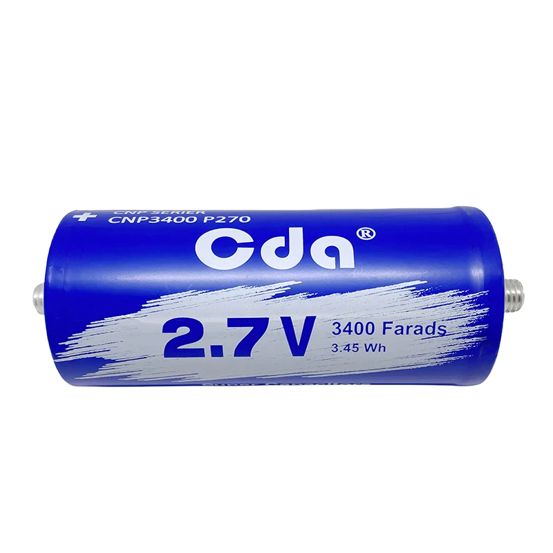 Super Capacitors CDA CNP3400 P270 2.7V 3400F Ultracapacitor Charger CNP3400 P270