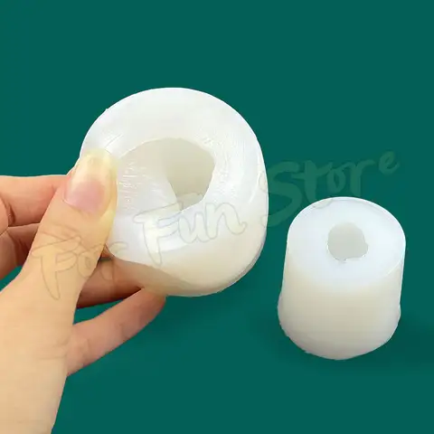 Per divertimento 3D Tulip Flower Bud Stampi per candele in silicone Candele per aromaterapia Sapone fatto a mano Stampo in resina di gesso Stampo per cottura al cioccolato fai da te