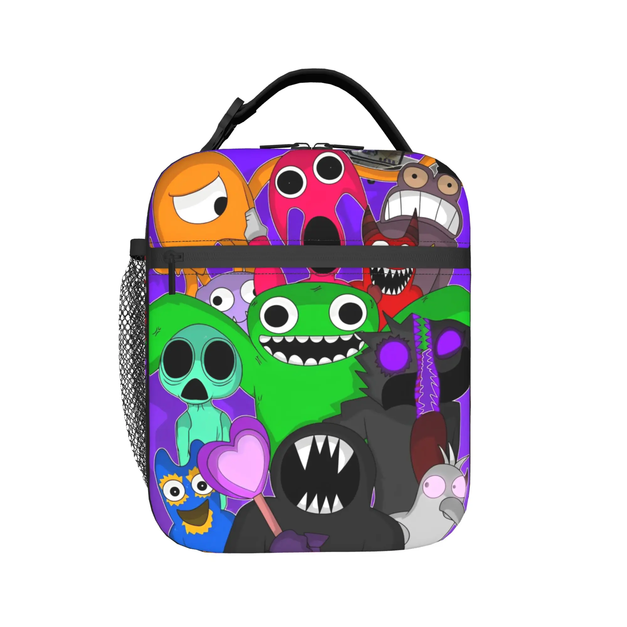 

Garten of Banban Horror Game Merch Insulated Lunch Bag For School Office Food Storage Bag Reusable Cooler Thermal Lunch Boxes