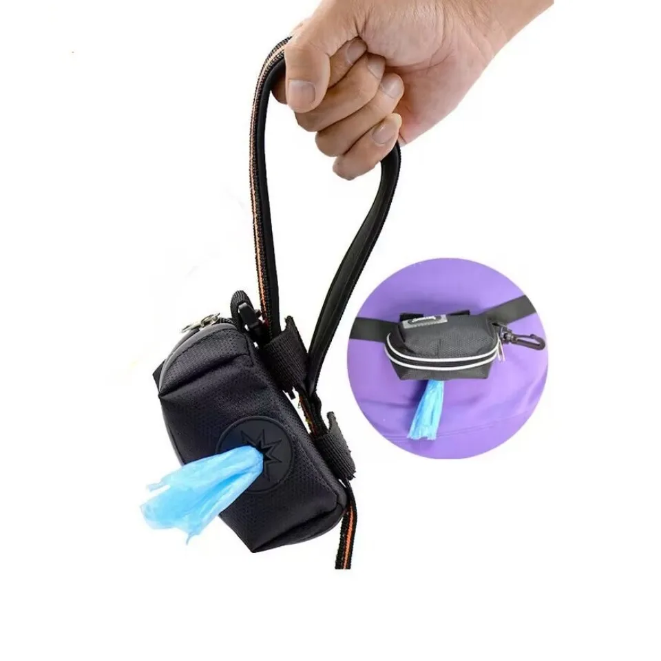 Puppy Cat Dog Bag Holder Pouch Dispenser Pet Dog Cat Poop Scoop Waste Clean Up Bags Outside the Training Dog Debris Bag