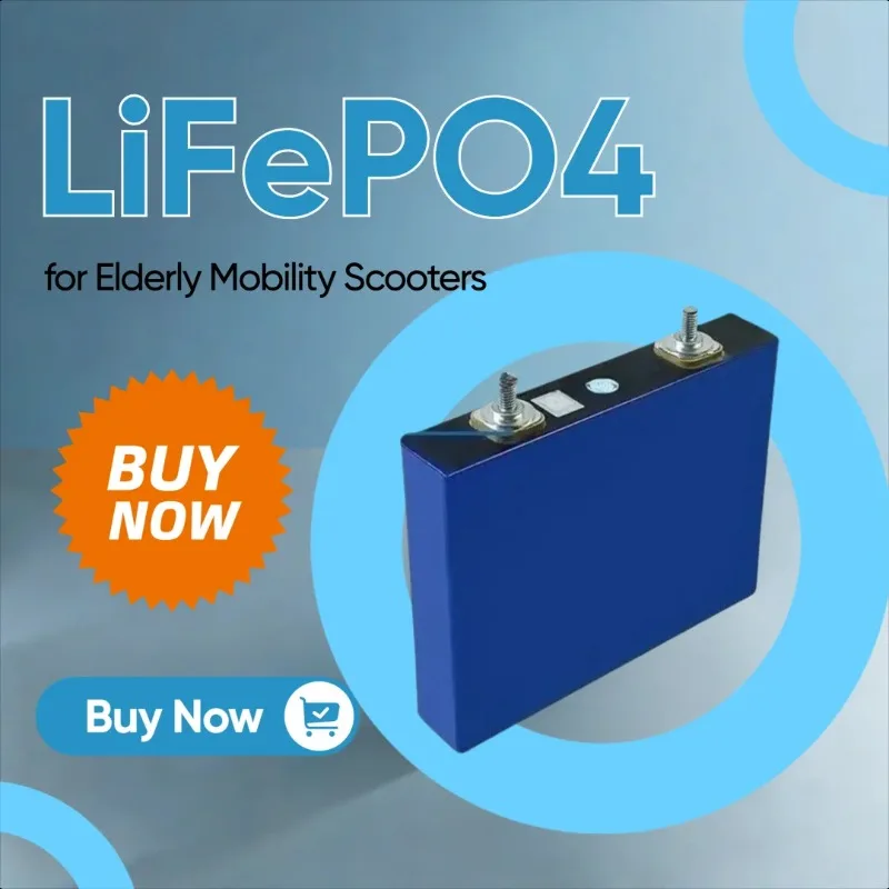 

High-Quality 3.2V 52000mAh LiFePO4 Battery Cell Outdoor Mobile Energy Storage Ultra-capacity Power for Elderly Mobility Scooters