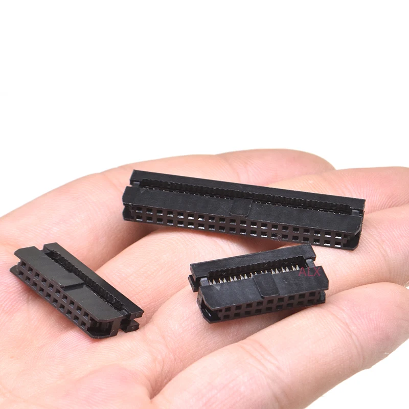 موصل مقبس Idc رأس أنثى ، ، الملعب ، 8 ، 10 ، 12 ، 14 ، 16 ، 18 ، 20 ، 30 ، 40 ، 50 ، 64 P ، 5 ، 10 ، كابل للكابل ، 16p/20p/40p