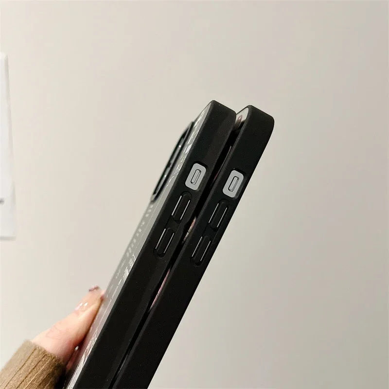 Creative Internal Structure Mirror Surface Phone Case Cover for IPhone 12 13 14 15 16Pro Max Case for IPhone 16 Pro Max Case