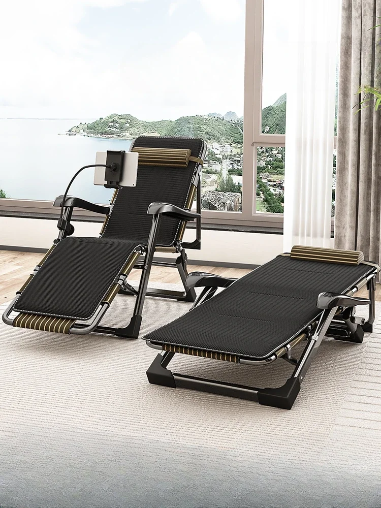 

Office balcony home adult outdoor couch single leisure chair folding bed