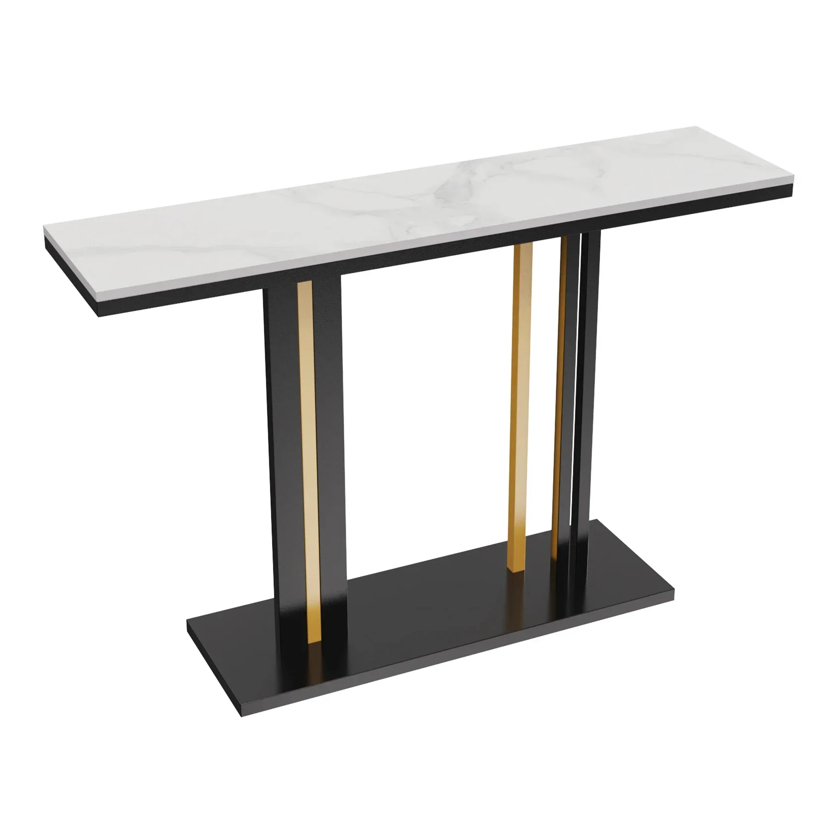 Dining Table Contemporary Marble Home Living Easy Assembly Sturdy Durable Premium Quality Stable Construction Heavy Duty