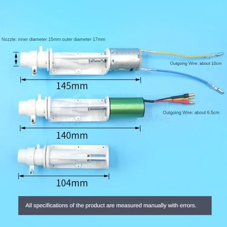 15mm High Speed  Water Jet Thruster Boat Spray Pump+380/2440 Motor +Water Cool Ring/Jacket+Water Pipe+Seal Bellow+Controller Set