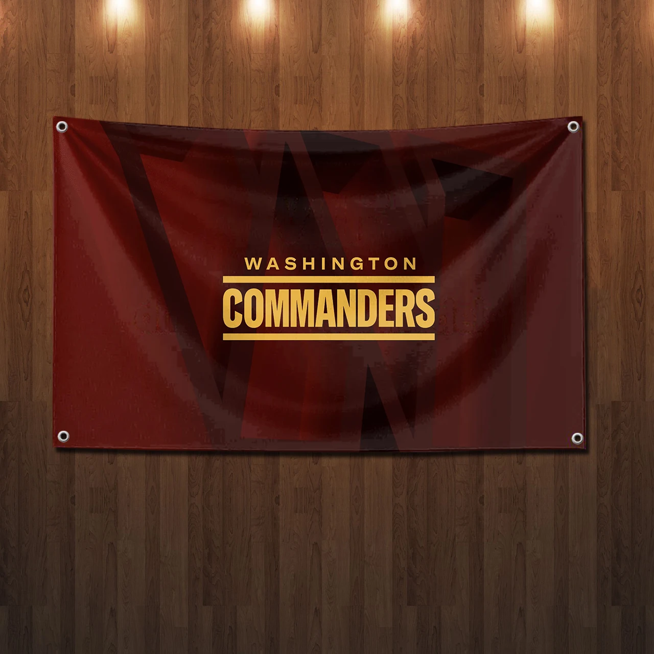 Commander Washington Flag Hanging Flags 90x150cm Banner for Room Garage Bar Wall Tapestry Rcing Flag Outdoor Decor Home Garden