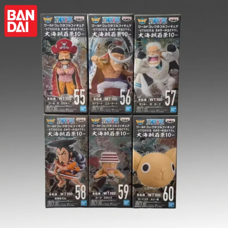 

В наличии: Оригинальная фигурка Bandai Banpresto WCF One Piece Roger Garp, новая, в коробке, модель персонажа аниме, игрушка.