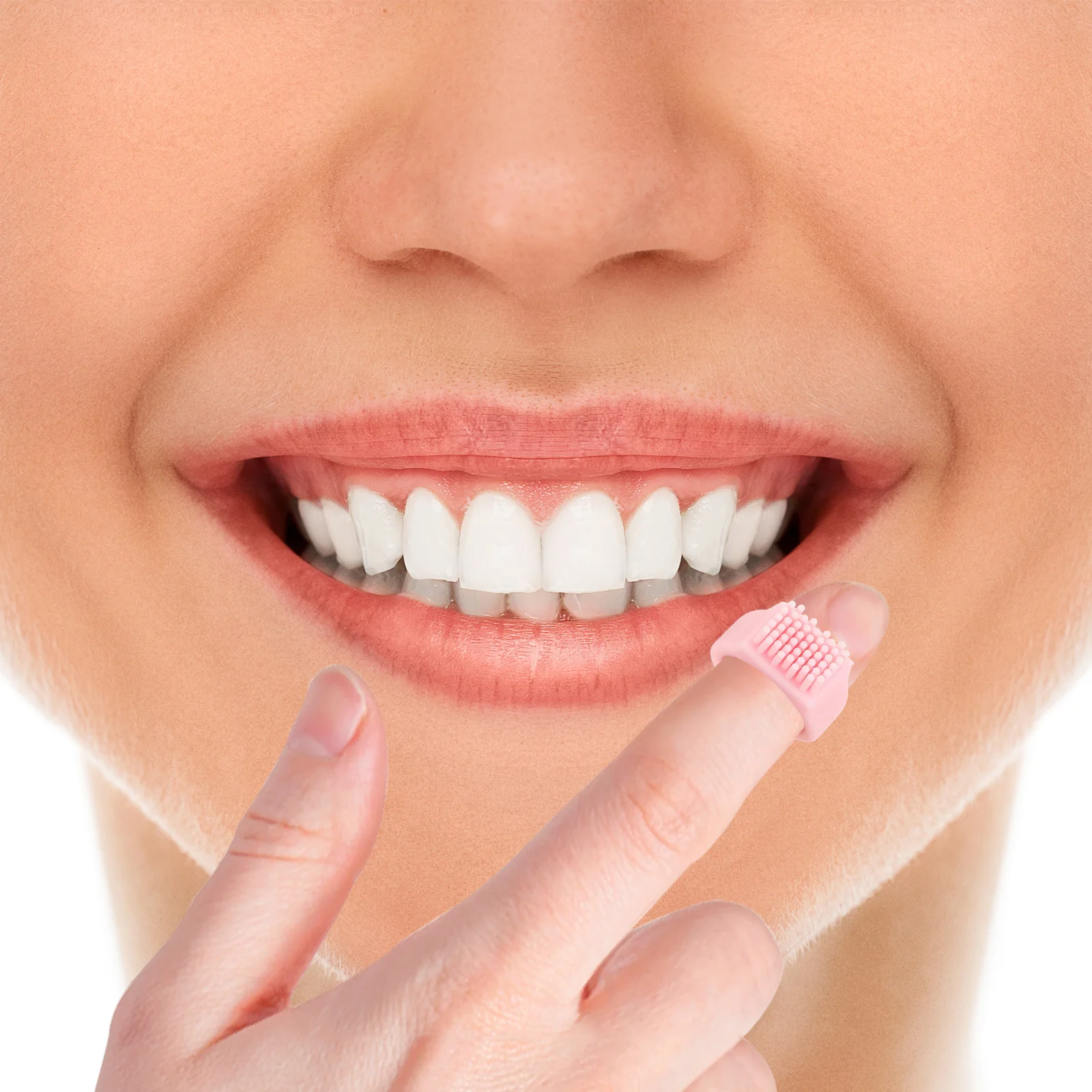 

6pcs Portable Toothbrushes Mini Size Soft Bristles Compact Travel Toothbrush For Hiker Ring Design Oral Cleaning Tools