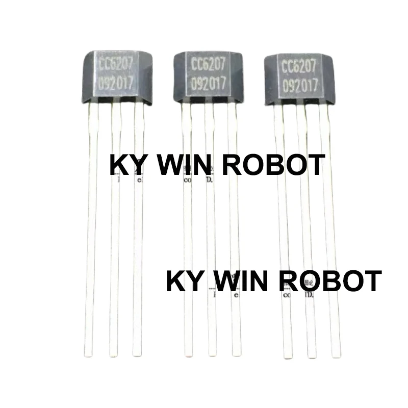 

5PCS/LOTS CC6207TO CC6207 Omnipolar Micropower Hall Switch TO-92S Inline Hall Sensor