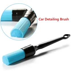 Car Detailing Brush Soft Auto Detail Brush for Cleaning Interior Exterior Dashboard Rims Wheel Lug Nuts Engine Duster Brush