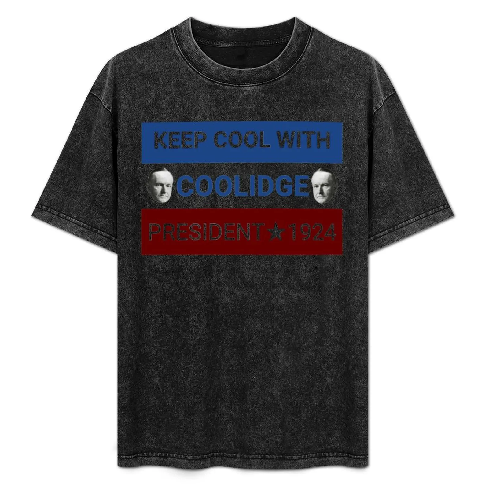 Calvin Coolidge Campaign Logo T-Shirt Louboutins Man t-shirt plain mens t shirts pack