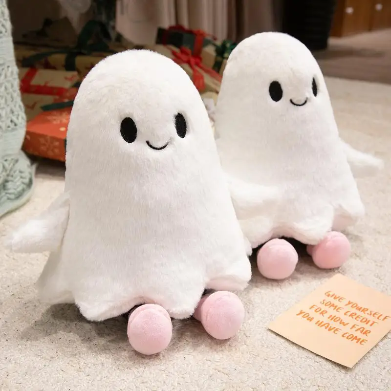 

Cute Halloween Ghost Plush Doll; Cartoon Stuffed Toy for Children's Gifts; Creative Festival and Home Decor Plushies