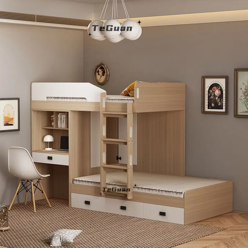 Alternating bunk beds, bunk beds, multifunctional children's houses, mother beds, and tatami combination beds