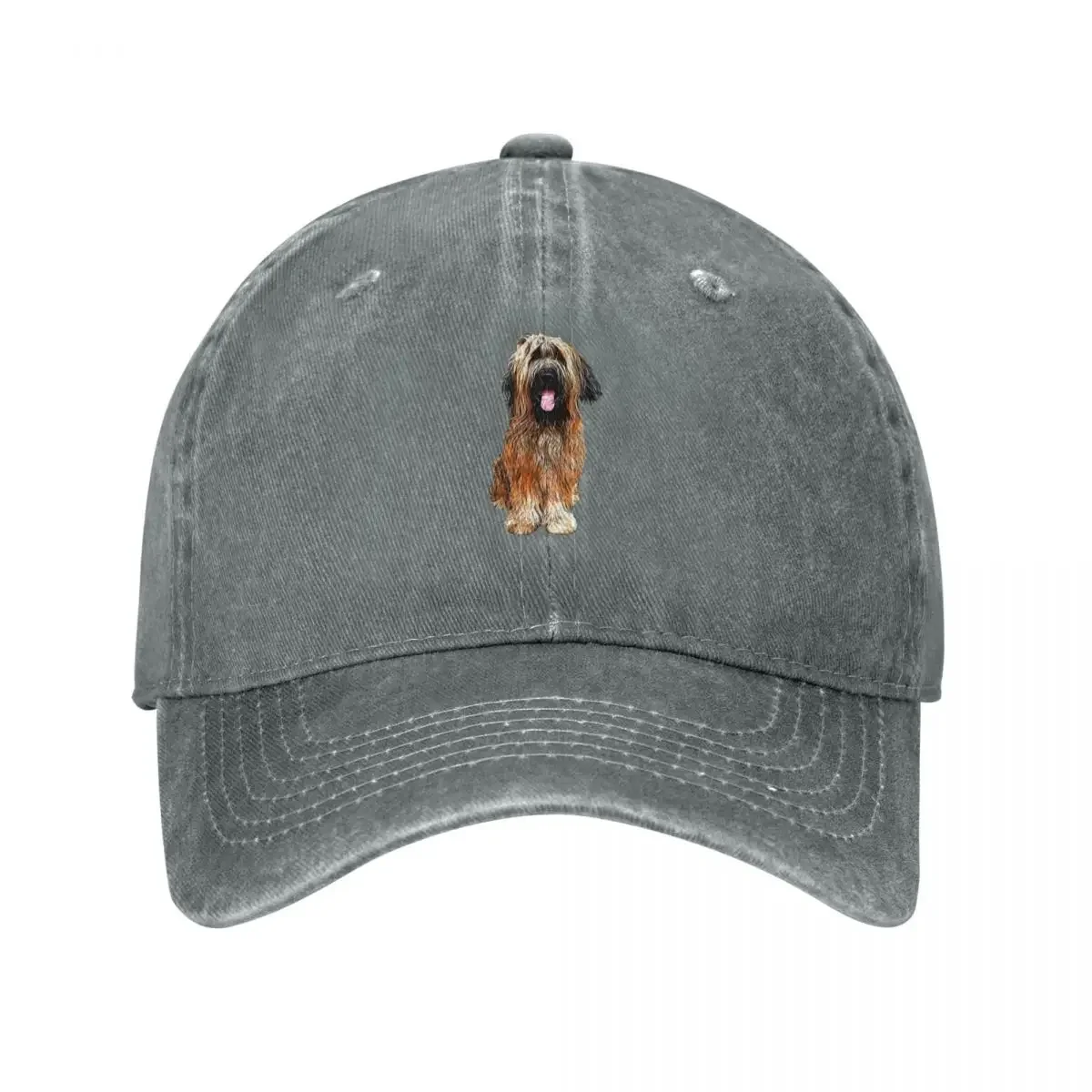 

Briard Cuteness Baseball Cap Trucker Cap custom caps Snapback Cap Golf Hats Man Women's