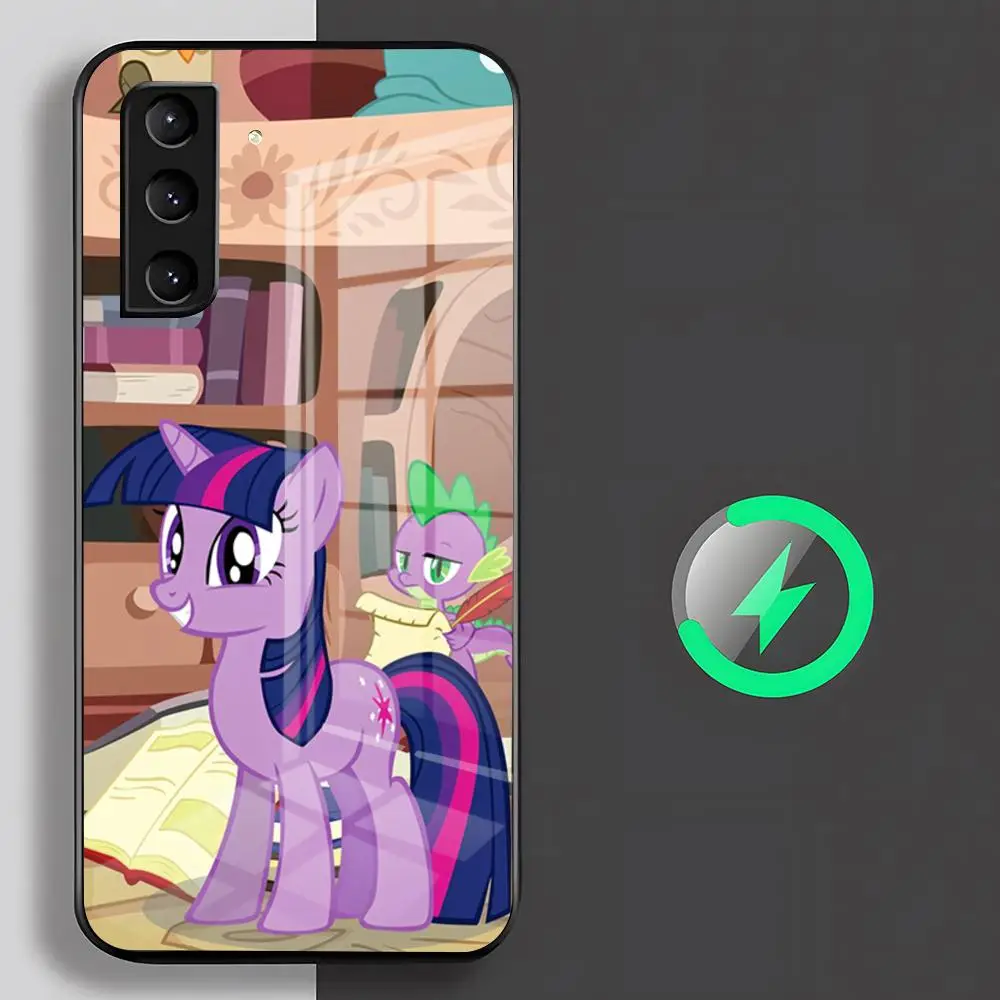 My Little N-Pony Phone Case For Samsung S26 S25 S24 S23 S22 S21 S20 Edge Ultra Plus FE For Magsafe Glass Case