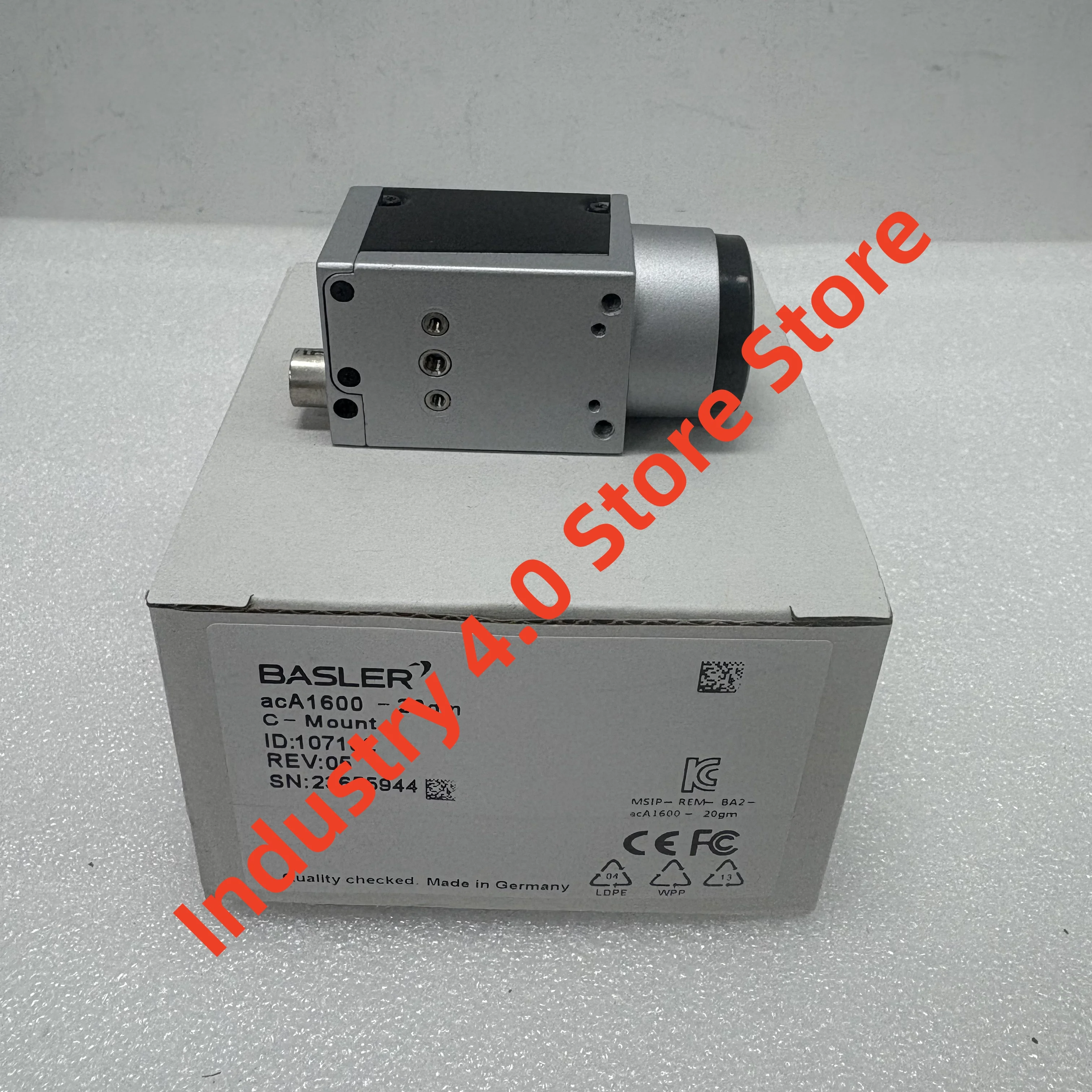 ACA1600-20GM Câmera industrial nova original