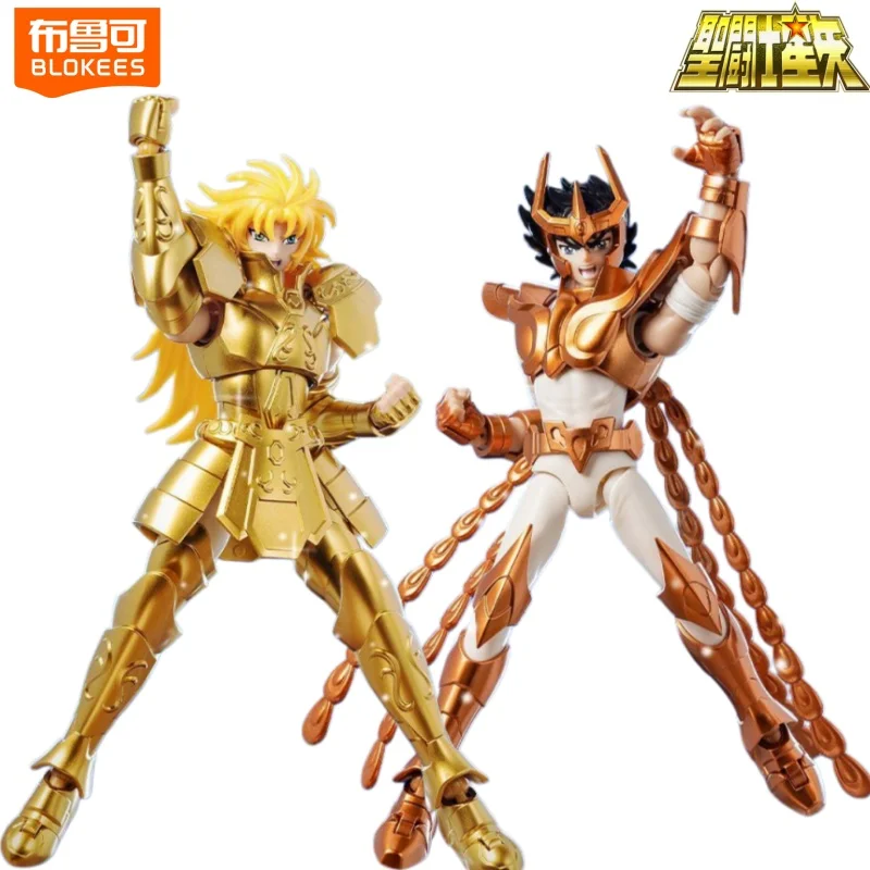 blokees-聖闘士星矢-ビルディングブロックマン-ビヨンドエディション-フェニックス-イッキ-ジェミニ-サガ-組み立てモデル-可動式ロボット玩具-装飾品-ギフト