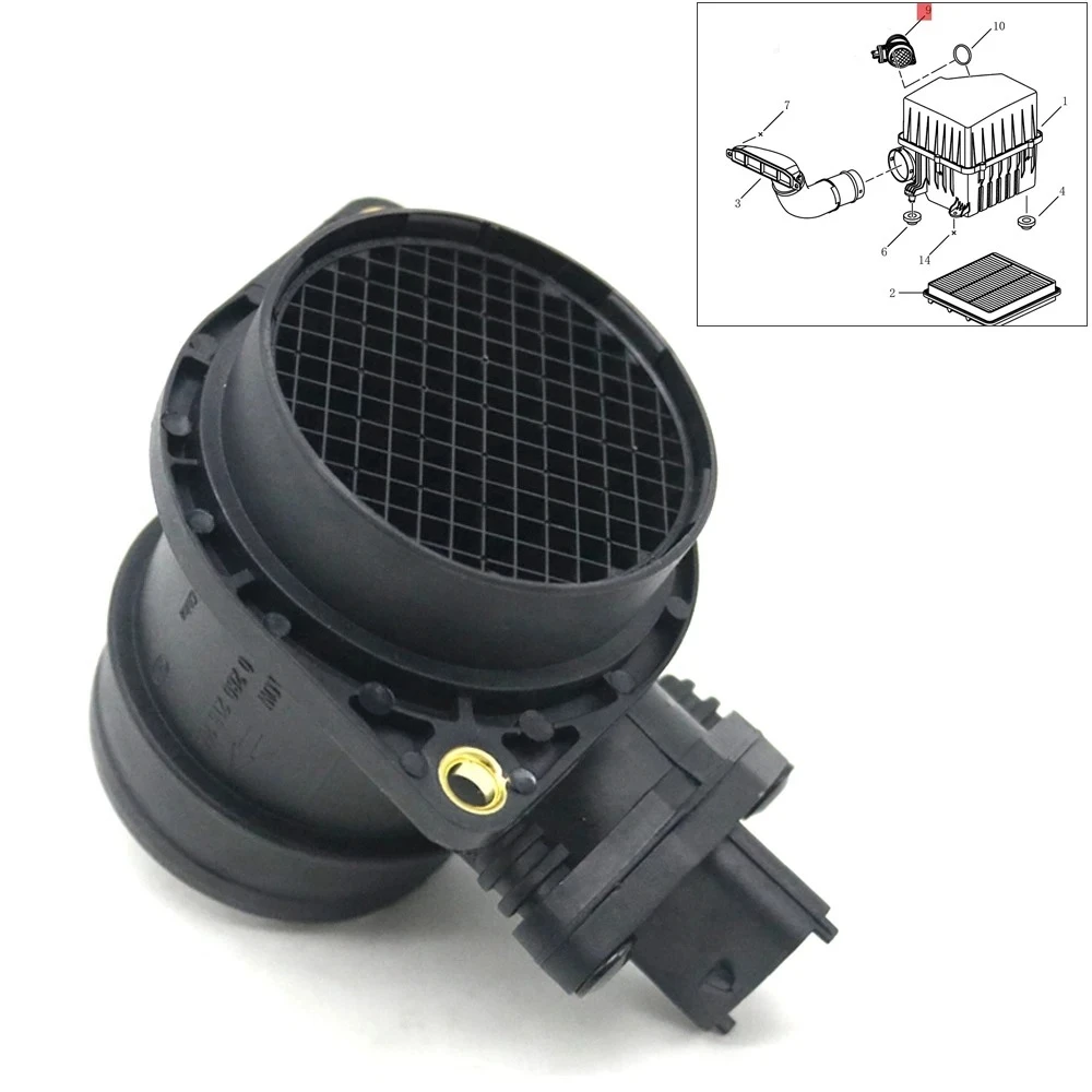 For Geely Emgrand GT KC-1 GC9 For Chery CrossEastar B14 Fora A21 Tiggo 5 T11 T21 Mass Sensor Air Consumption Flowmeter
