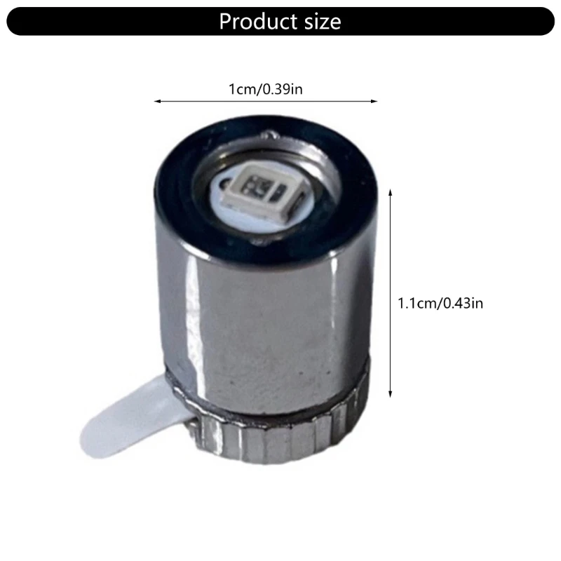  10Pcs Small Spots Lights Miniature LED Lights Replacement Bulb Lighting Colorful Small LED Light for Handcraft, Dollhouses