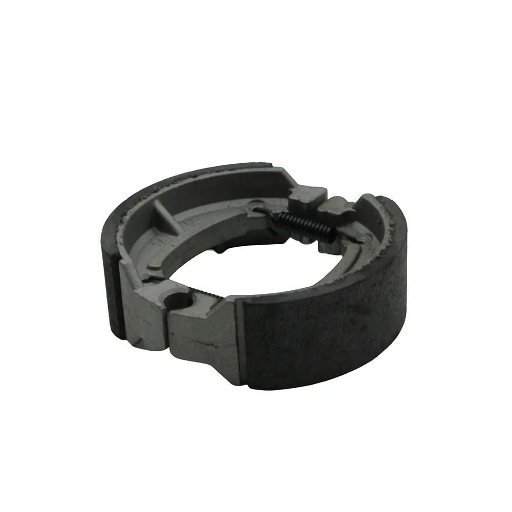 80mm rear drum brake shoes suitable for GY6 49cc 50cc Chinese scooter light motorcycle ATV go kart 6.5 horsepower 196cc mini bik