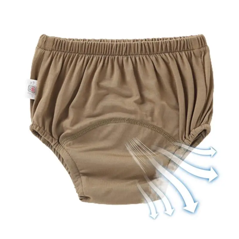 Pantalones de entrenamiento de orinal para niños, ropa interior de entrenamiento absorbente transpirable, calzoncillos cómodos para entrenamiento de orinal, pantalones de inodoro para niños