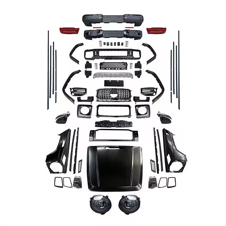 

G-class W463 Upgrade to W464 W463A W464 G63 Bumpers G Wagon Old to New