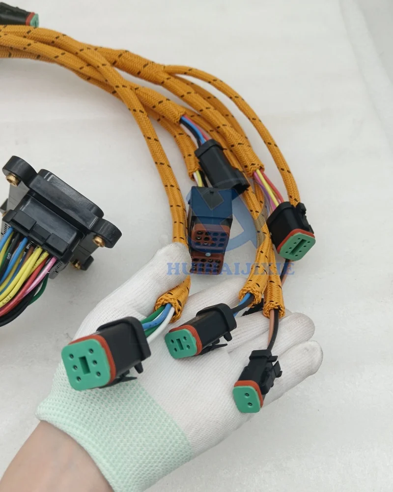 Excavator Spare Parts Wiring Harness 3205887 for Caterpillar D6R D6T Bulldozer 320-5887