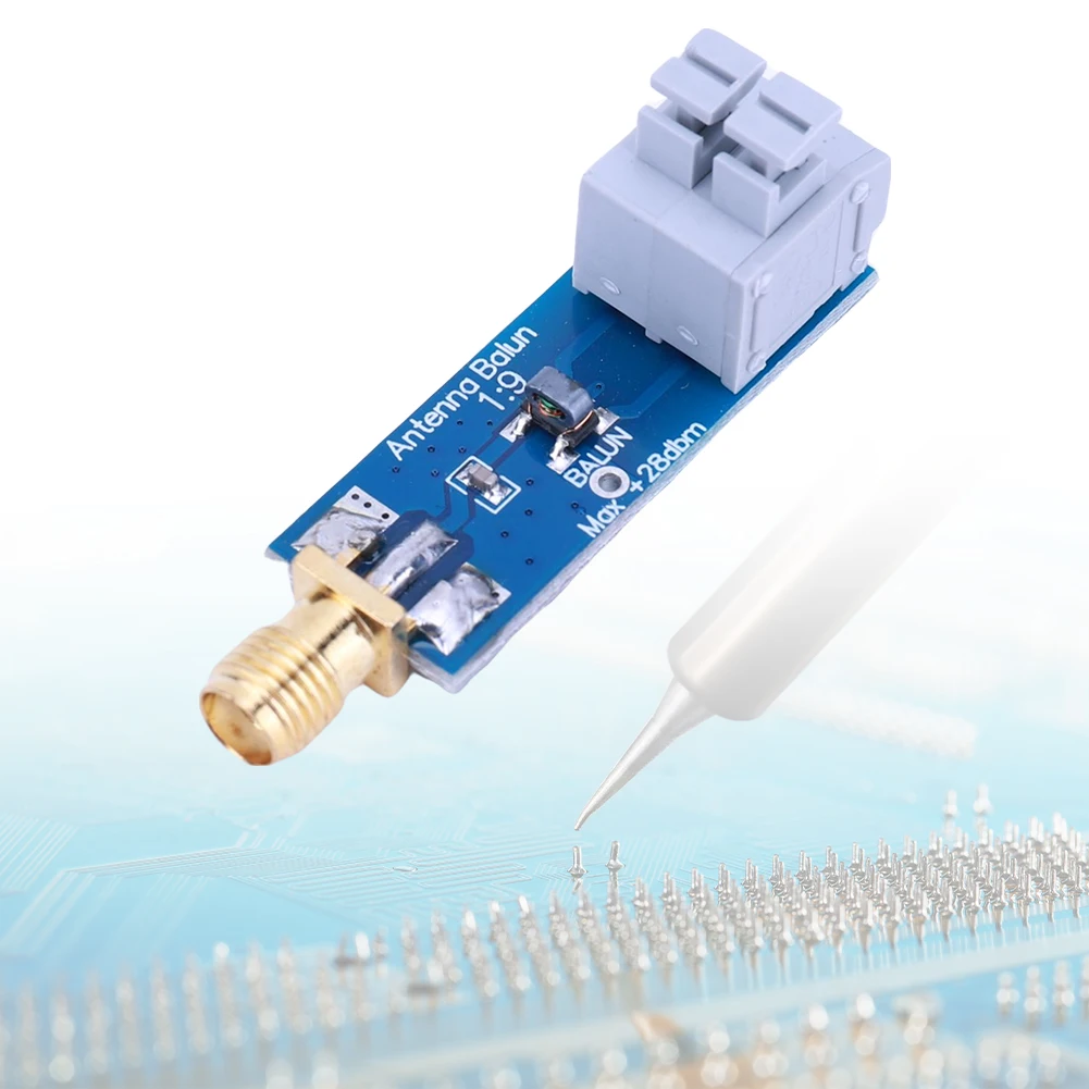 1/9 HF Antenna Balun RTL-SDR 160M-6M Balun Frequency Band Long Wire HF Antenna with Antenna Input Protection for Ham It Up view 2