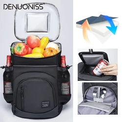 DENUONISS 33L Thermal Cooler Backpack For Drinks Beach Carnival Insulated Backpack Bag Waterproof Outdoor Cooler Bag Customized