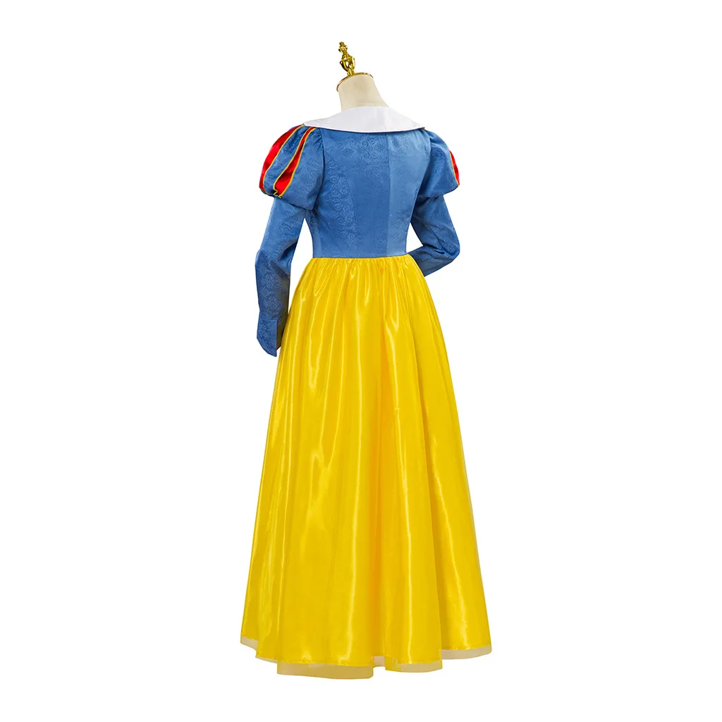 Adult Women Deluxe Princess Dress For Cinderella Snow White Ball Gown  Halloween Carnival Christmas Party Cosplay Costume - AliExpress