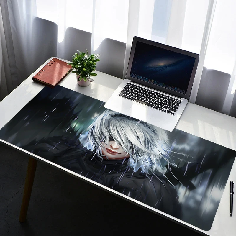 Mouse Pad Laptop Rubber Anime Extended Desktop Mat Computer Gamer Mousepad PC Gaming Accessories N-nier Automata 2b Keyboard Pad