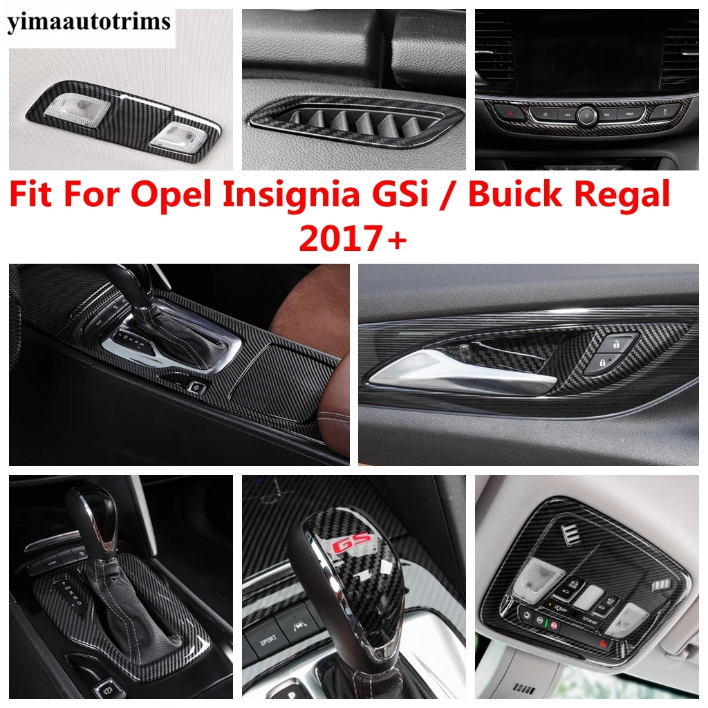 

Window Lift Handle Bowl / Central Air AC Panel / Gear Shift Cover Trim Accessories For Opel Insignia GSi / Buick Regal 2017-2023