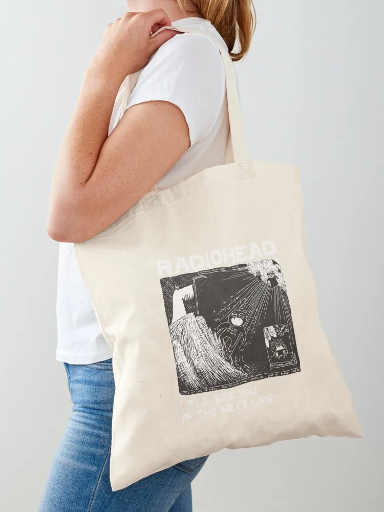 

work from home<><radiohead radiohead radiohead radiohead ,radiohead Tote Bag hand bags canvas shopping bag