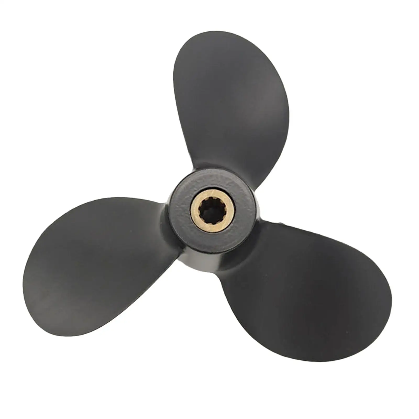 Boat Propeller 7 1/2x7 58111-98651-019 Professional Replacement Black Color