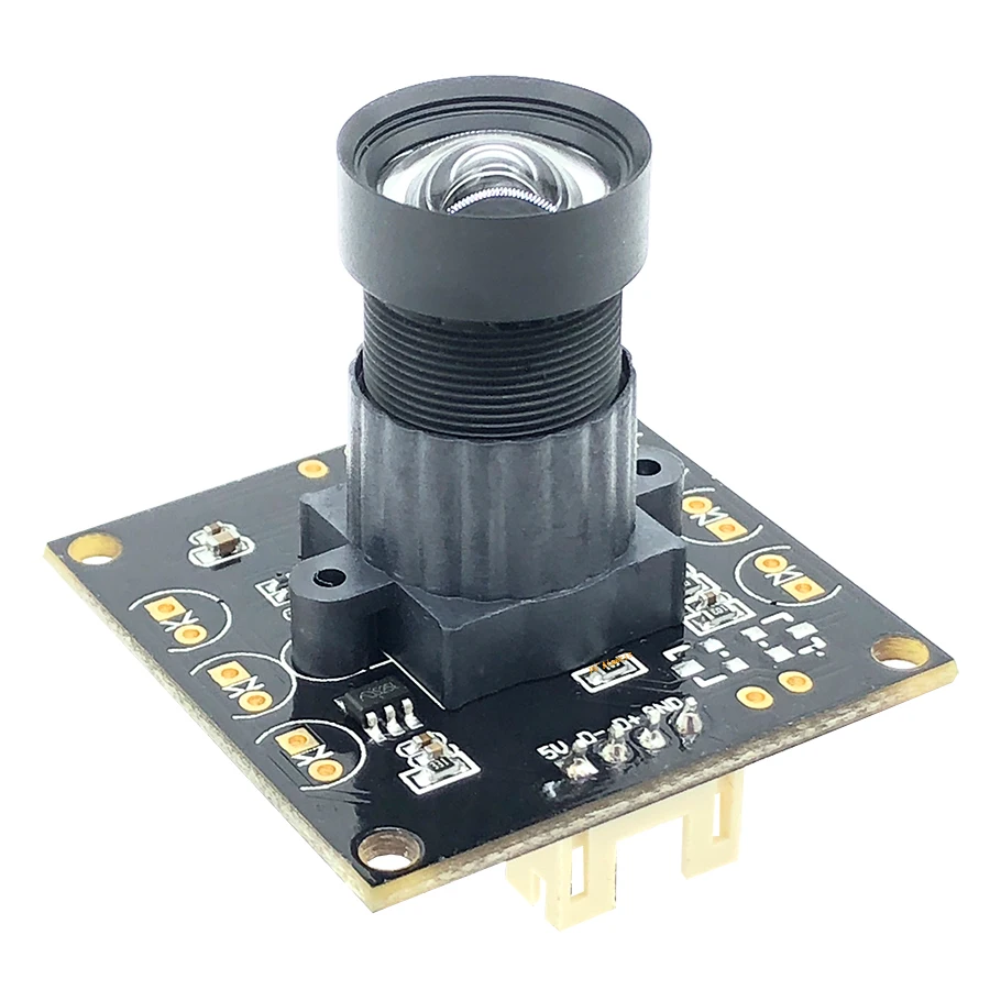 Câmera industrial de distorção zero HD 2MP 1920*1080P OTG UVC 60FPS 120FPS MJPEG Módulo de câmera USB para Android Linux Windows