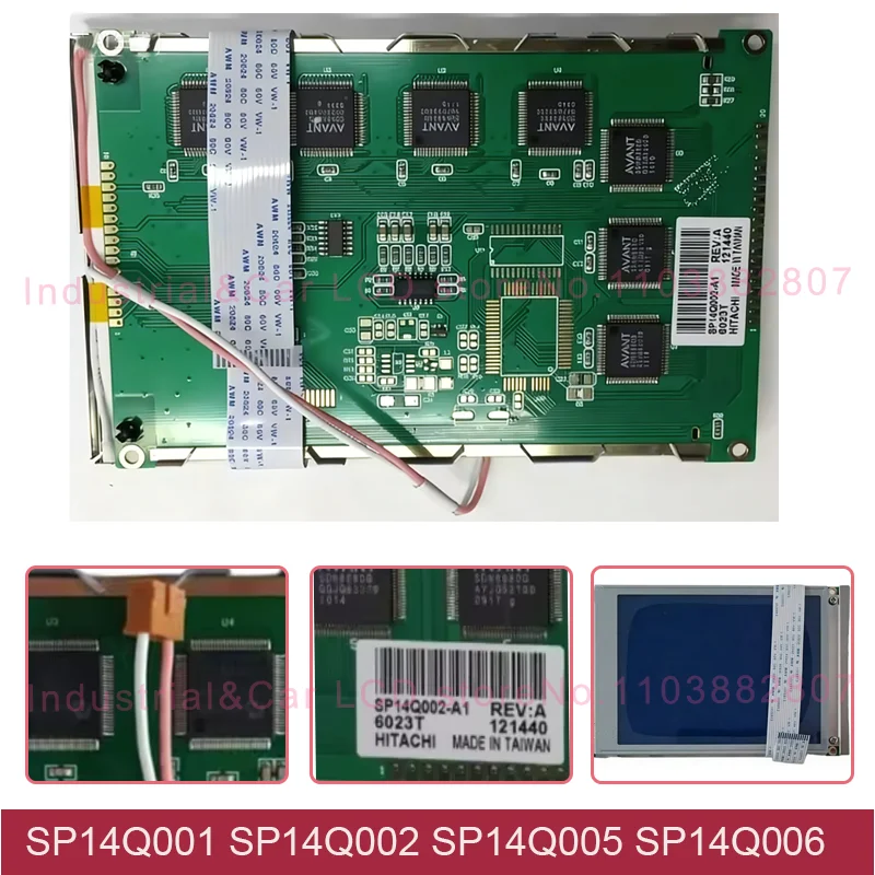 Original 5.7 Inch SP14Q002-A1 SP14Q002 SP14Q001 SP14Q005 SP14Q006 SP14Q003 SP14Q001-X Industrial LCD Display Screen Panel