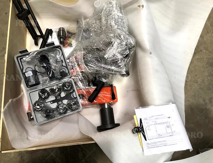 Máquina de perfuração e batida tipo braço Randro Servo motor CNC Máquina de perfuração e batida poderosa automática