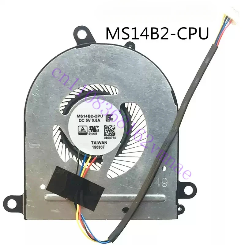 

Laptop CPU GPU Cooling Fans For MSI PE42 PS42 MS-16S1-16S3, MS14B2-CPU Modern 8RC 8RA 8RB 8M Fan Cooler Radiator DC5V 0.5A