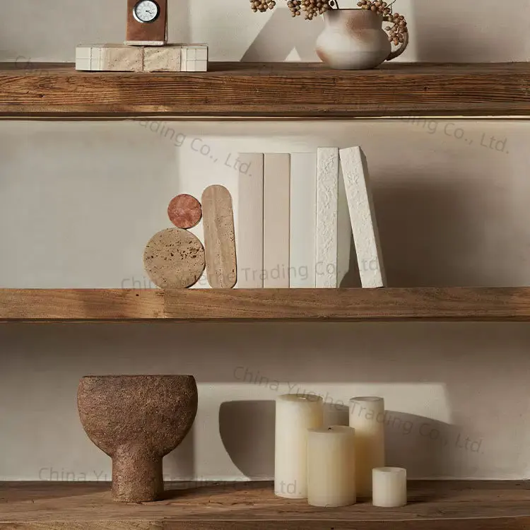 

Home Furnishing B & B Decoration Book File Ornament Room Arrangement Soft Decoration Design Wabi Sabi Wind Bookcase Ornament