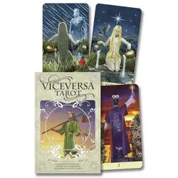 78 Pcs Cards Vice Versa Tarot Kit 10.3*6cm Leisure Party Board Game Fortune-telling Prophecy Oracle Cards