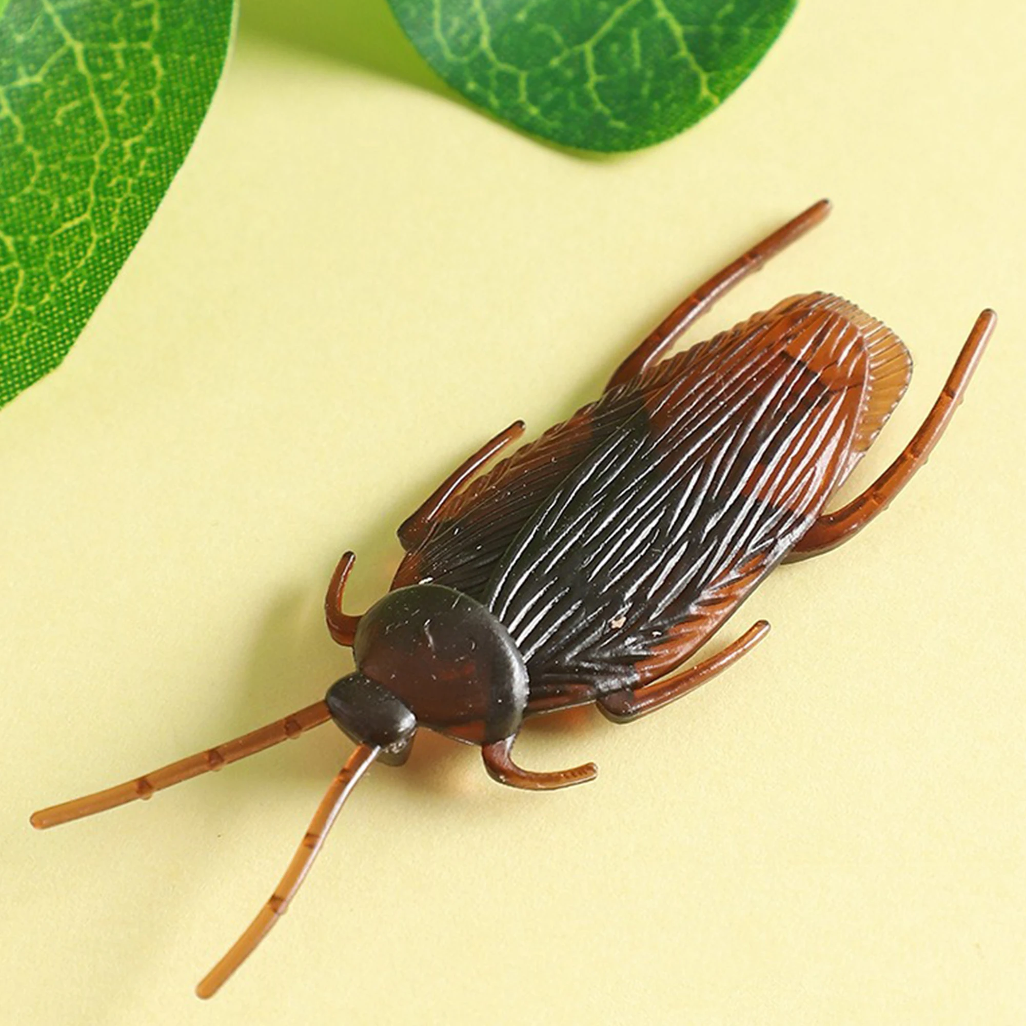 5/10/20/50 個シミュレートゴキブリ 7*2 センチメートル装飾虫ハロウィンいたずらゴキブリ小道具パーティーお化け屋敷 DIY 装飾おもちゃ ZYF