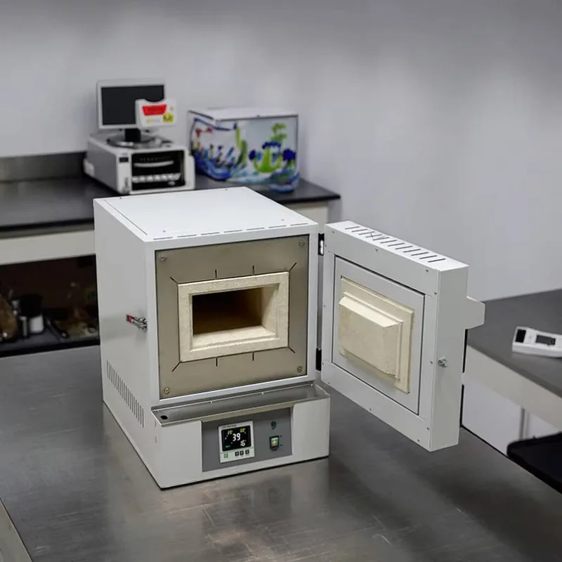 High-Temperature Electric Heating Box For Muffle Furnace 1000°C Laboratory Thermocouple