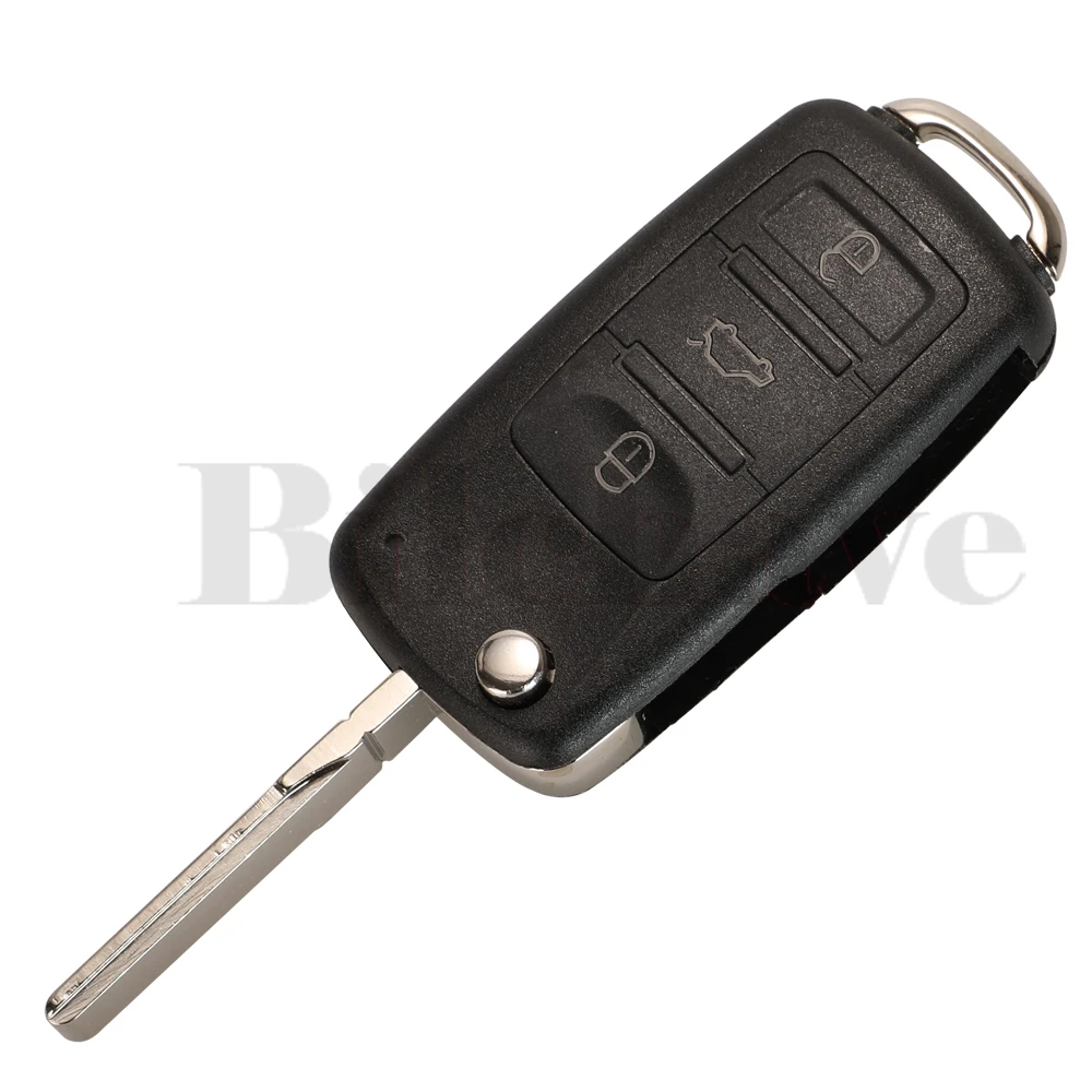 jingyuqin 315 MHz/433 MHz ID46 dla VW Volkswagen Touareg Fit Audi A8 S8 odwróć kluczyk zdalny 5K0 837 202 AK/3D0959753AK /AA Keyless Go