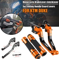 Para Duke 125 200 250 390 2013-2024 palanca de embrague de freno palancas plegables ajustables para motocicleta palanca de embrague juego de palanca de freno
