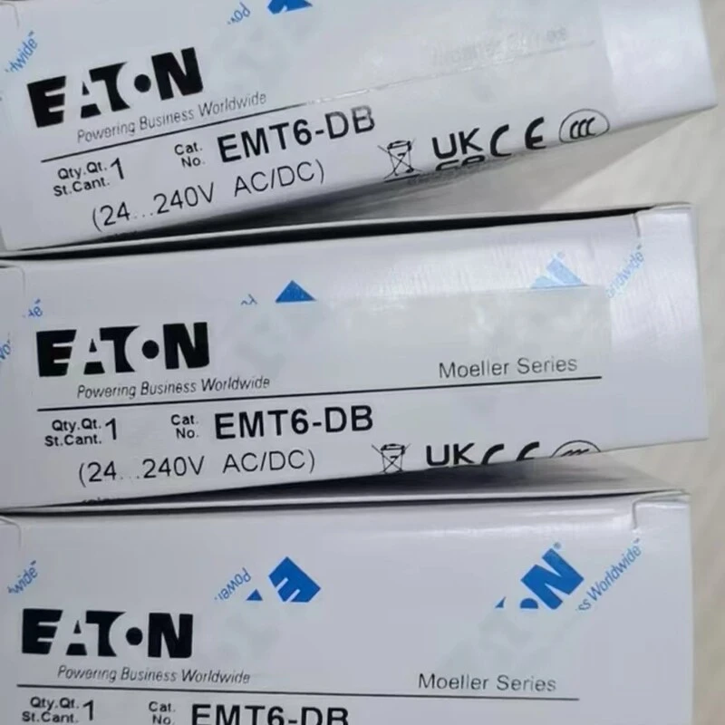 Eaton Muller EMT6-DB Thermal Overload Relay 24-240V 3A IEC UL CSA Certified | Machine Overheat Protection DIN Rail Mount