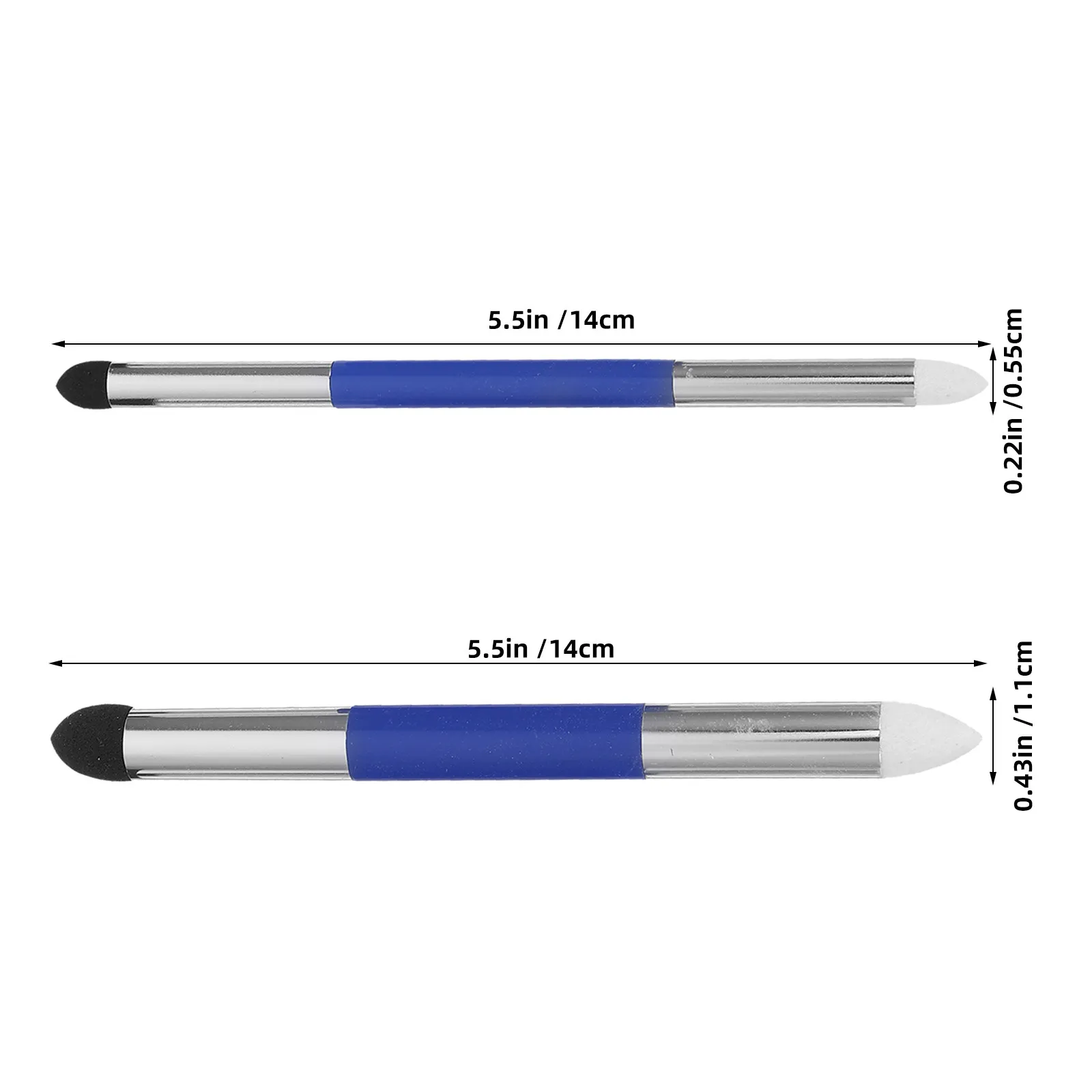 4Pcs Blending Sponge Pen Double-Ended for Artists Color Pencil Oil Pastel Sketch Drawing Fine Shading Tools Art Blending Tools
