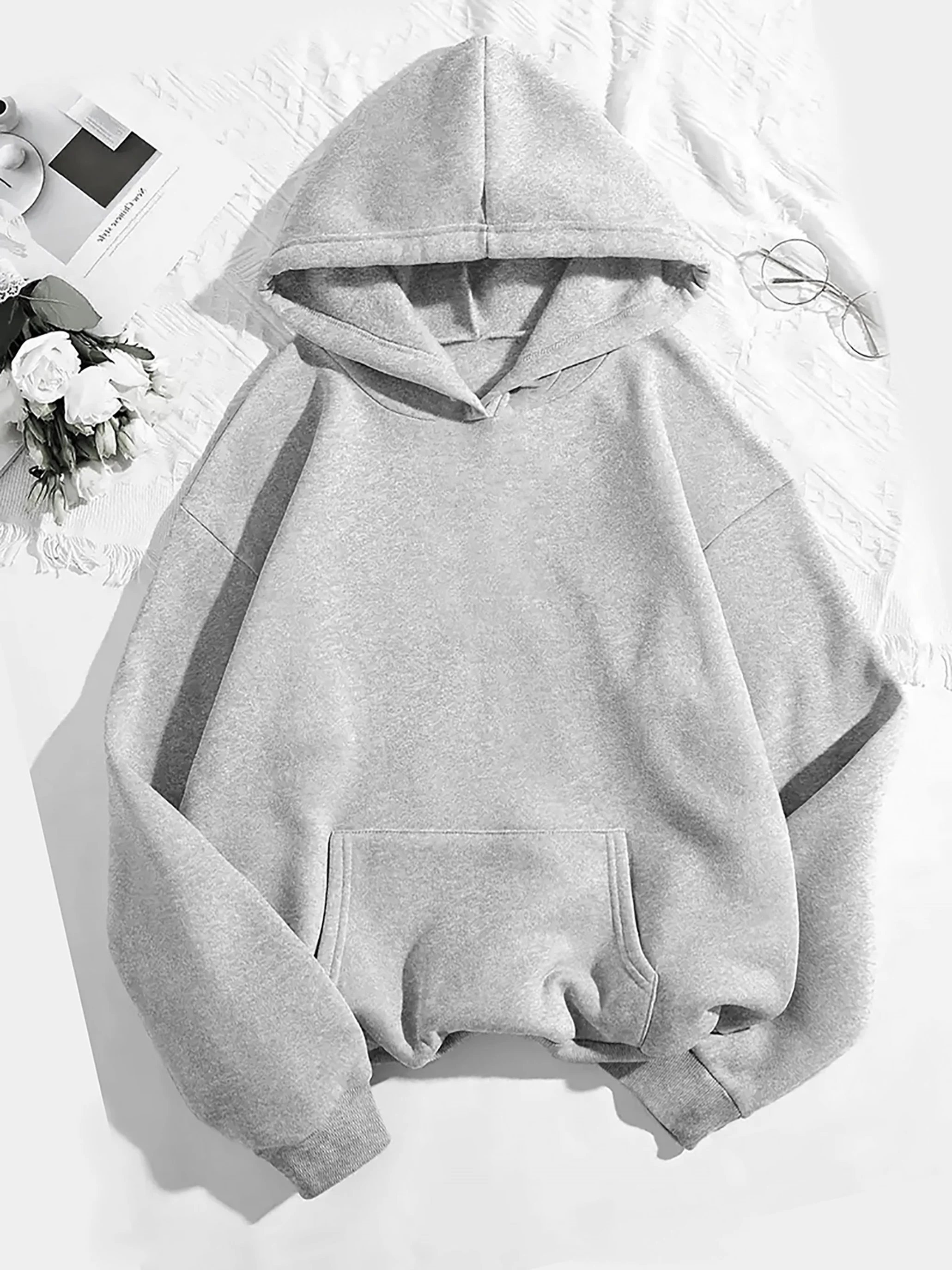 Mexico Printed Women Cotton Hooded Autumn Winter Sweatshirt Loose High Quality Pullover Women\'s Clothing Oversized Unisex Tops